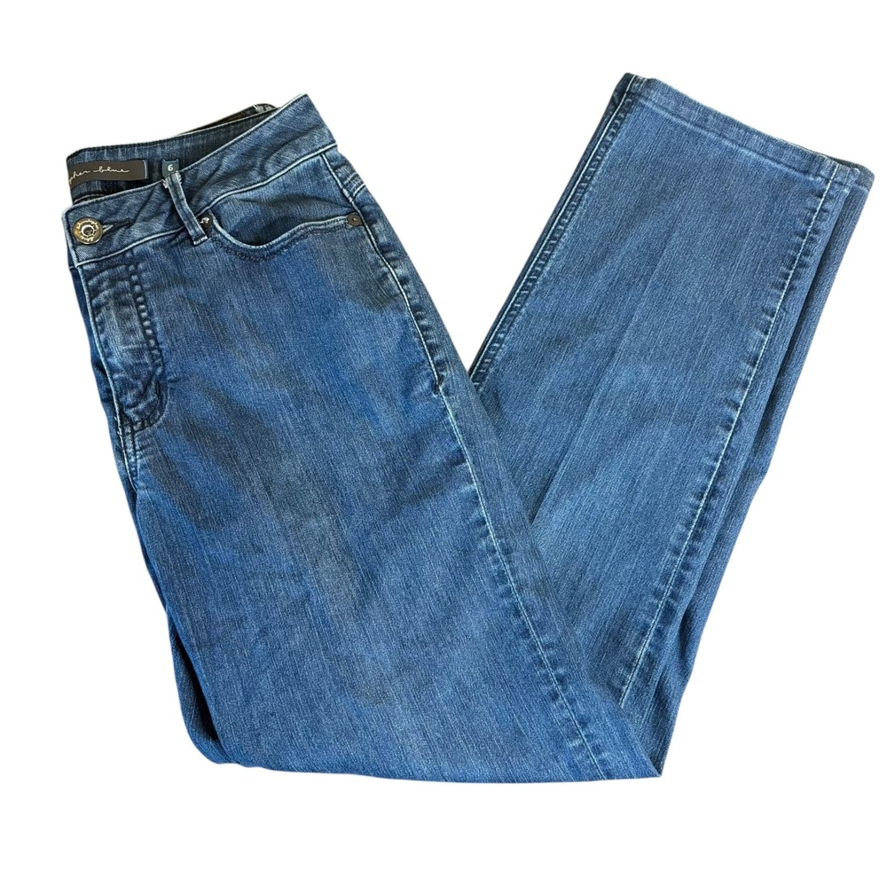 Christopher Blue Women's‎ Denim Jeans Dark Wash Relaxed Fit Size 6